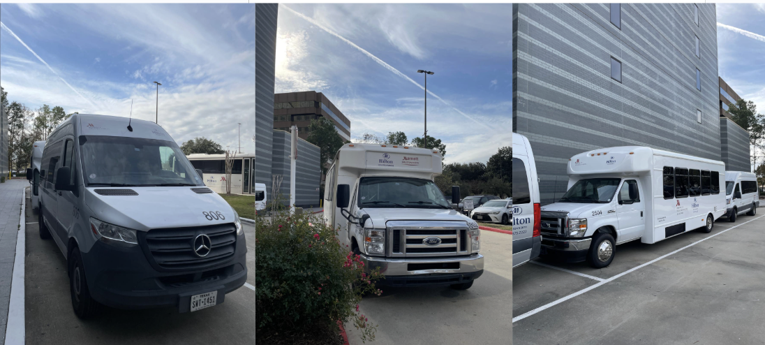 Hilton Shuttle Vehicle